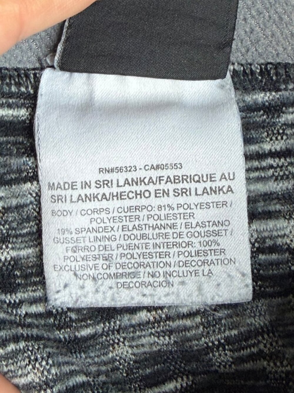Nike Pro HyperWarm Nordic Gray Gradient Tight Leggings Stirrup Size Small - Picture 7 of 10